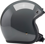 BILTWELL Bonanza Motorcycle Helmet - Gloss Storm Gray - Small 1001-165-202