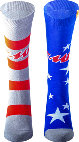 FMF Stars and Stripes Socks - Navy - One Size SP22194906 3431-0731