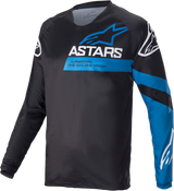 ALPINESTARS Racer V3 Long-Sleeve Jersey - Black/Bright Blue - XL 1762822-1078-XL