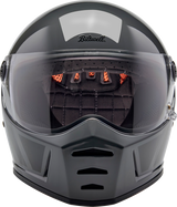 BILTWELL Lane Splitter Motorcycle Helmet - Storm Gray Inertia - Small 1004-569-502