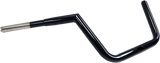 LA CHOPPERS Handlebar - Hefty Twin Peaks - 8" - Black LA-7312-60B