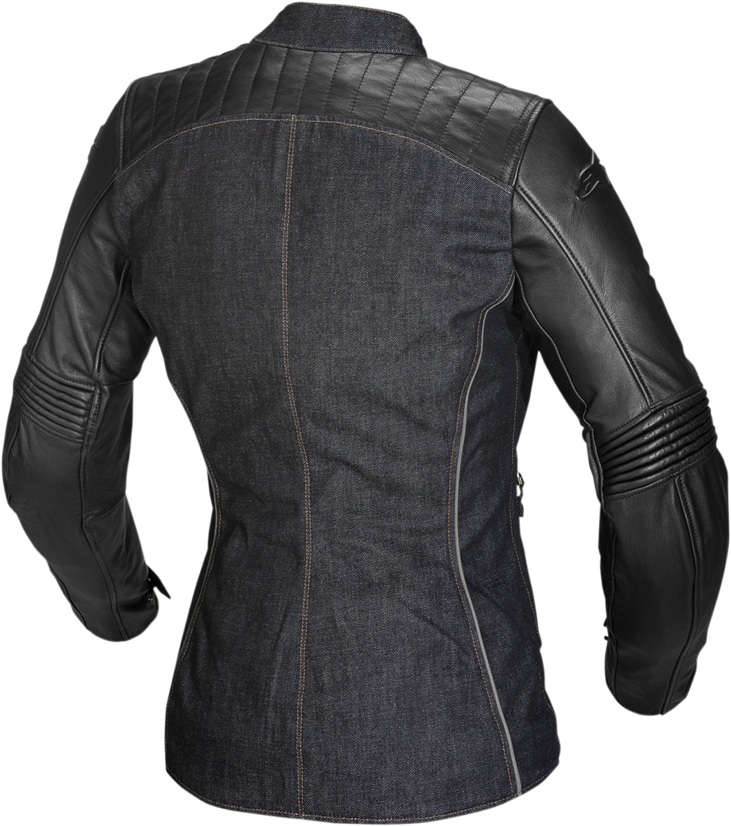 ALPINESTARS Women Stella Renee Leather Jacket - Black - US 2 / EU 38 3318013-10-38