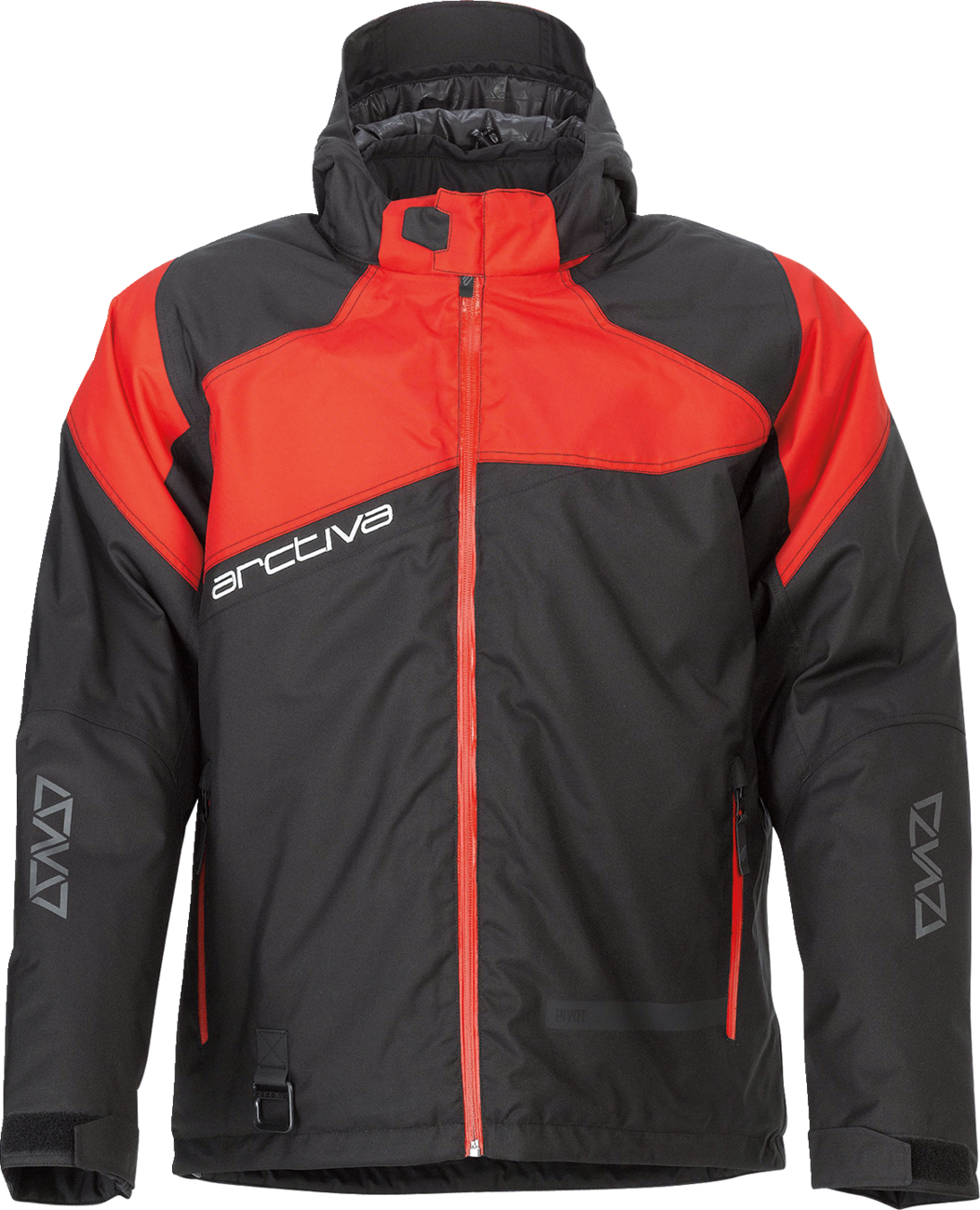 ARCTIVA Pivot 5 Hooded Jacket - Black/Red - 3XL 3120-2067