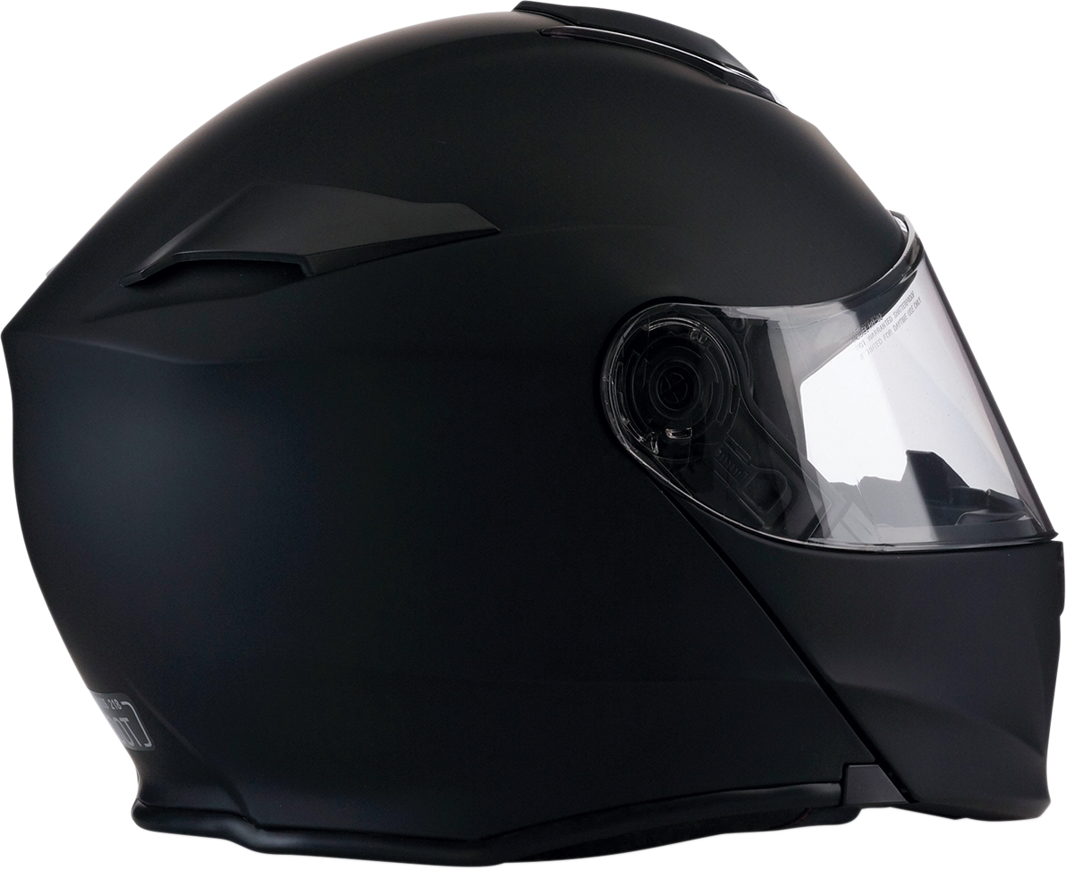 Z1R Solaris Motorcycle Helmet - Flat Black - XS 0101-10030