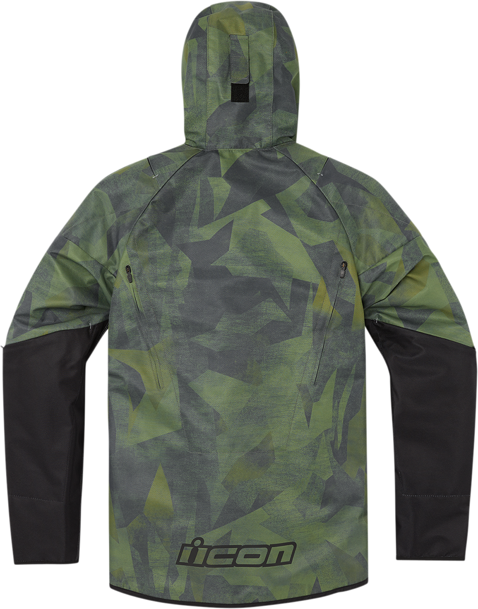 ICON Airform Battlescar™ Jacket - Green - Medium 2820-5480