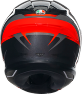 AGV K6 S Motorcycle Helmet - Slashcut - Black/Gray/Red - Small 2118395002014S