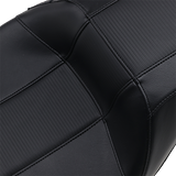 LE PERA Outcast GT-2 Seat - 2-Up - Without Backrest - Black Carbon Fiber - FLH LK-997GT3