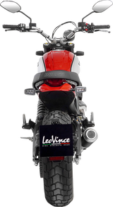 LEOVINCE LV-10 Slip-On Muffler - Carbon Fiber Scrambler   2021-2023 15250C