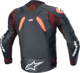 ALPINESTARS GP Plus R v4 Rideknit® Leather Jacket - Black/Red Fluo/White - 56 3100324-1321-56