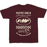 FMF Iconic T-Shirt - Maroon - Small FA23118910MARSM