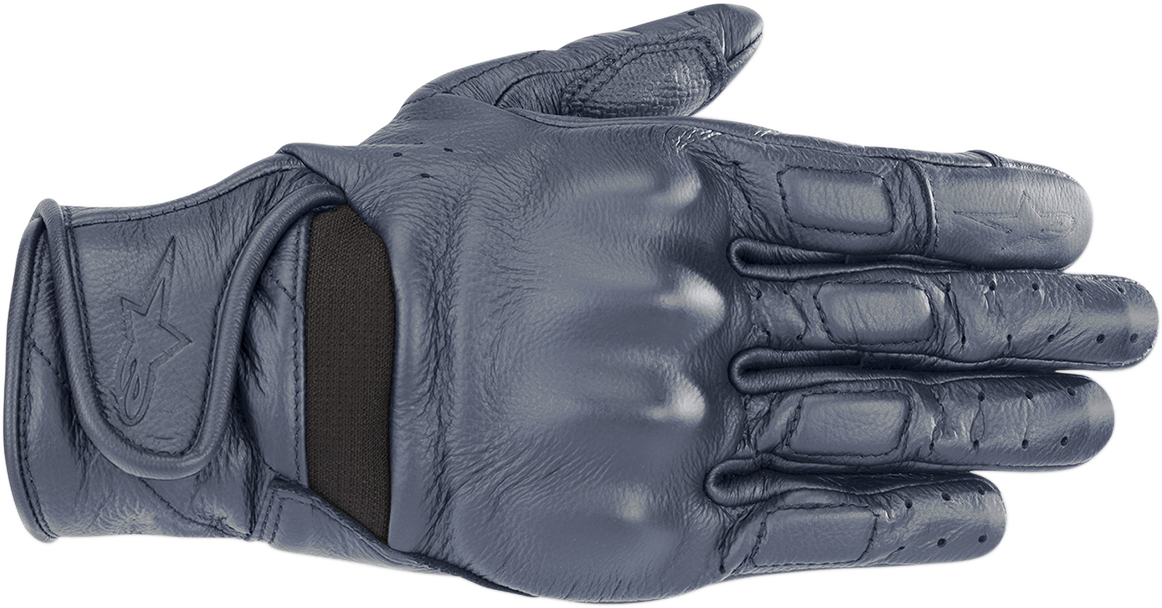 ALPINESTARS Women Stella Vika V2 Gloves - Metallic Blue - Large 3515519-7180-L