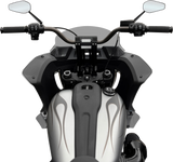 KODLIN MOTORCYCLE Risers - Fastback - 10" - Black K55121