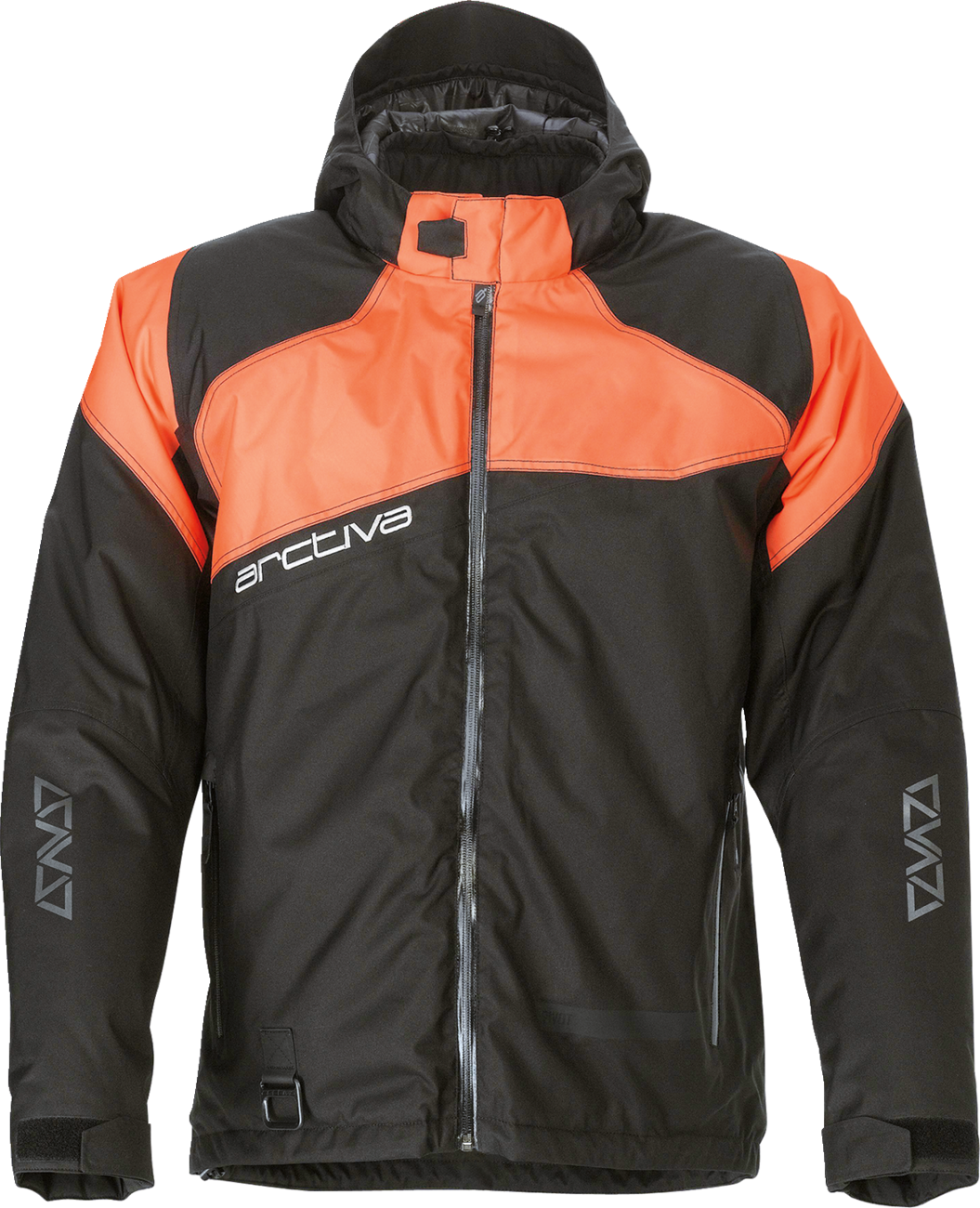 ARCTIVA Pivot 5 Hooded Jacket - Black/Orange - Large 3120-2082