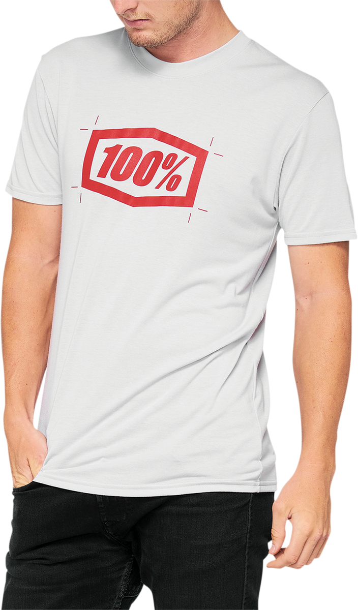 100% Cropped Tech T-Shirt - Vapor - Small 35026-404-10