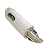 GPR Exhaust System Moto Morini X-CAPE 650 2021-2023, Albus Ceramic, Mid-Full System Exhaust Including Removable DB Killer