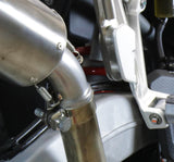 GPR Exhaust for Aprilia Tuareg 660 2021-2023, Albus Evo4, Slip-on Exhaust Including Removable DB Killer and Link Pipe