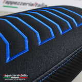 Aprilia Tuareg 660 2021-2023 Seat Cover Tappezzeria Comfort Ultragrip Blue Black