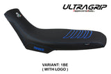 Aprilia Tuareg 660 2021 2022 2023 Seat Cover Tappezzeria Ultragrip Blue Black