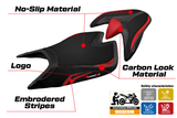 Aprilia Tuono V4 2021 2022 2023 Seat Cover Tappezzeria Red Black