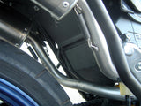 GPR Exhaust for Aprilia Pegaso Strada 650 2005-2009, Satinox, Dual slip-on Including Removable DB Killers and Link Pipes