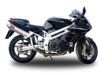 GPR Exhaust for Aprilia Sl - Falco 1000 2000-2004, Trioval, Dual slip-on Including Removable DB Killers and Link Pipes