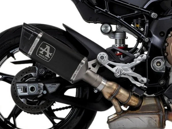 71006PTN Arrow RACING  Pista Slip-on Exhaust, Titanium Dark for BMW M/S1000RR 20-25