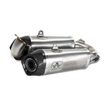 Arrow Ducati Panigale V2 955 2020 -2024  Racing Titanium Work Exhaust (R+L) With Welded Stainless Steel Link Pipe 71160pk