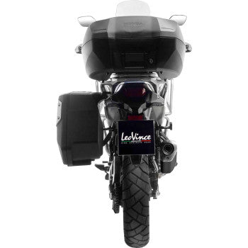 LEOVINCE LV-14 Slip-On Muffler - Black - XL 750 Transalp 2024 15601BU