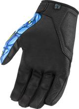 ICON Hooligan™ Kryola Kreep Gloves - Blue - Large 3301-4724