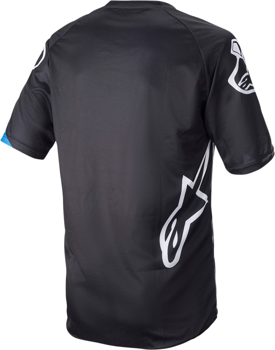 ALPINESTARS Racer V3 Jersey - Black/Bright Blue - 2XL 1762922-1078-2X