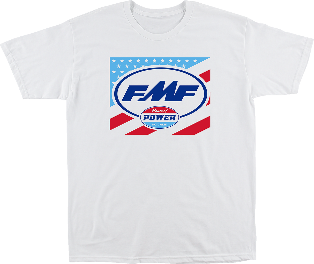 FMF House of Freedom T-Shirt - White - Small SP22118904WHS 3030-21871