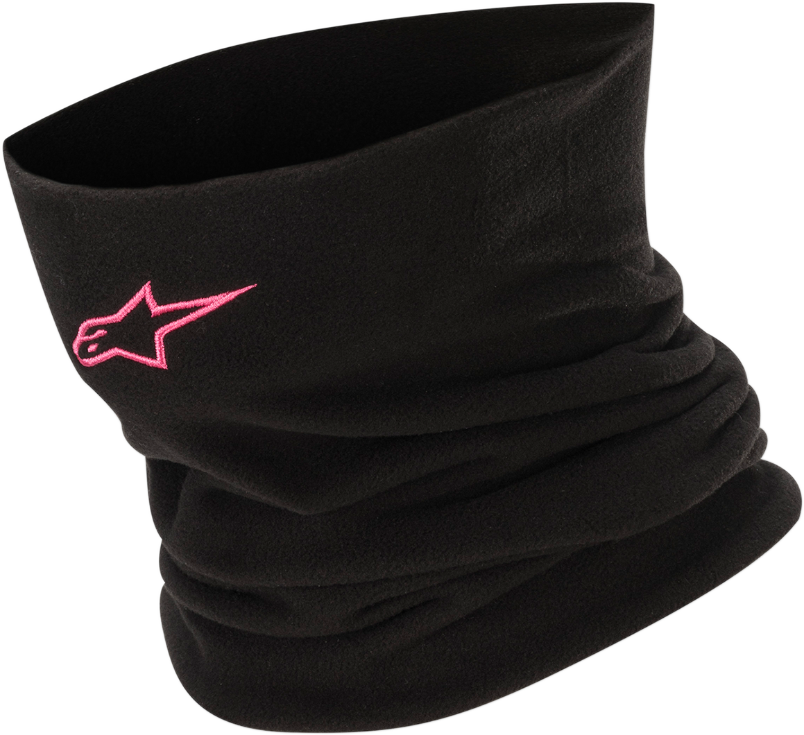 ALPINESTARS Neck Warmer - Black/Pink 4758614-1039