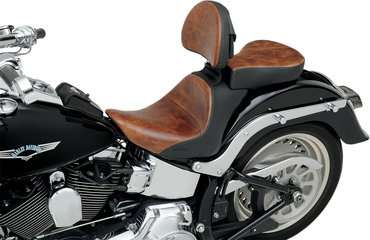 SADDLEMEN Lariat Seat - Softail '06-'17 806-12-0041B