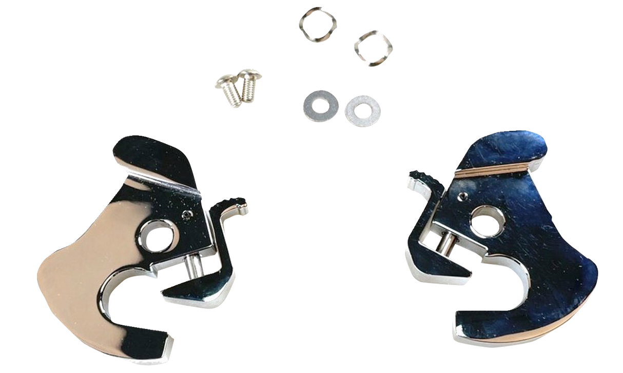 DRAG SPECIALTIES Detachable Latch Kit - Chrome 86097