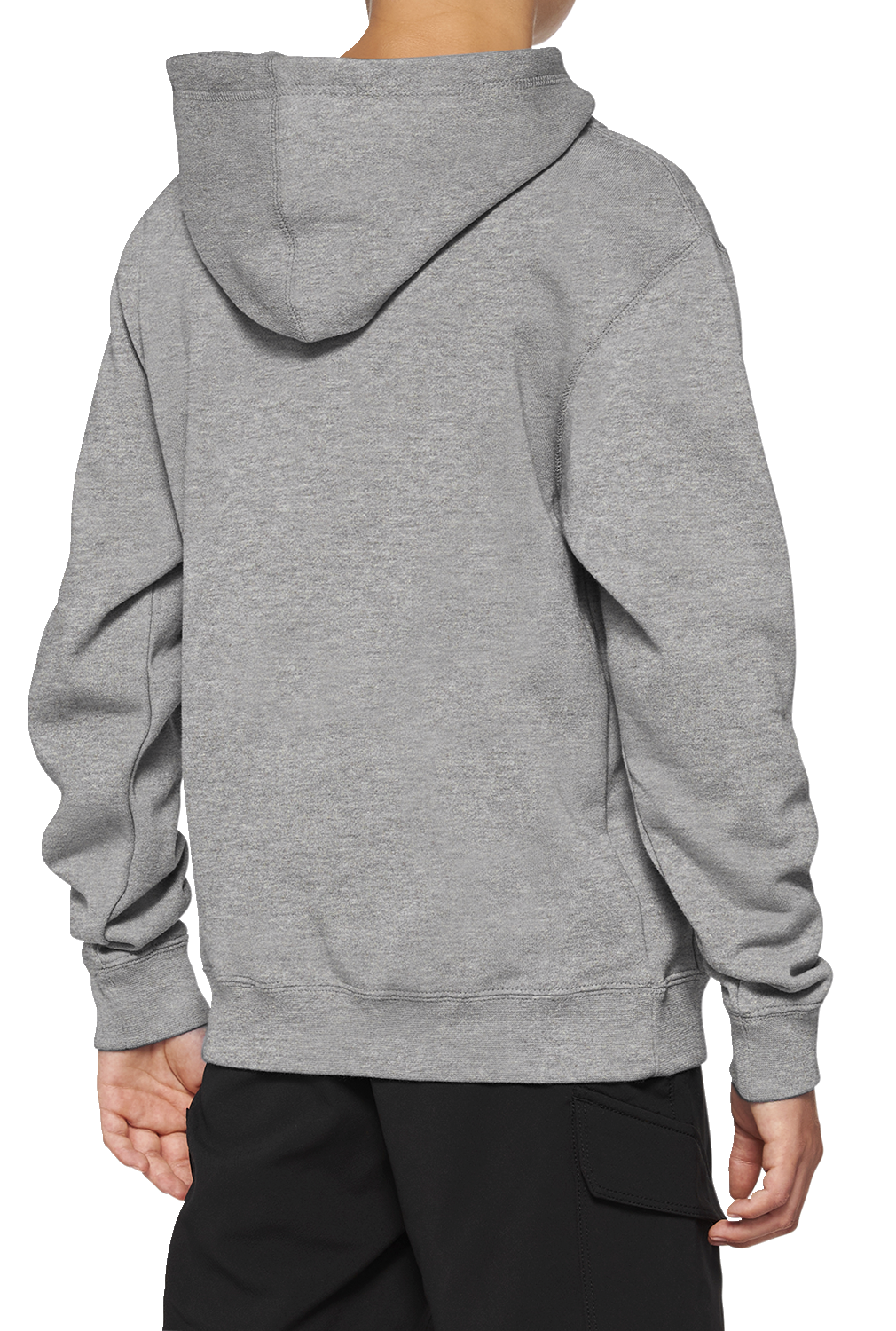 100% Youth Icon Hoodie - Gray - Small 20030-00004