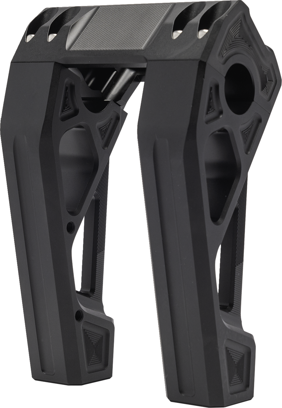 KODLIN MOTORCYCLE Risers - Fastback - 6" - Black K55123