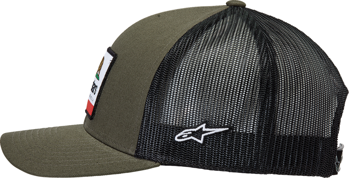 ALPINESTARS Cali 2.0 Hat - Military/Black - One Size 1212810506910OS