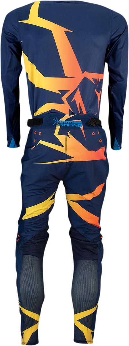 MOOSE RACING Agroid Jersey - Navy/Orange - Medium 2910-6405