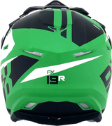 AFX FX-19R Motorcycle Helmet - Racing - Matte Green - Large 0110-7080