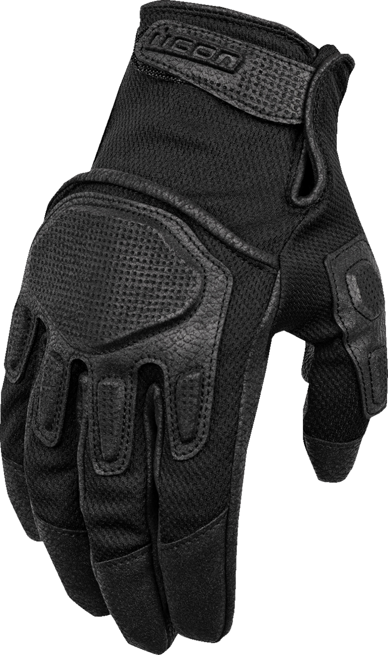 ICON Punchup CE™ Gloves - Black - Large 3301-4590