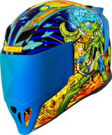 ICON Airflite™ Motorcycle Helmet - Bugoid Blitz - Blue - XS 0101-15546