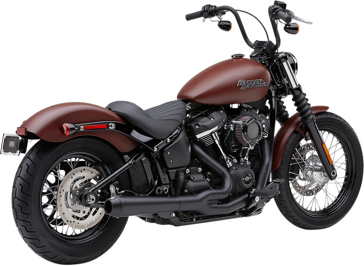 COBRA El Diablo Exhaust - Black - '18-'19 FLHC/FLSB 6479B