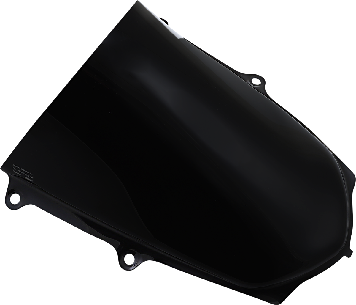 PUIG HI-TECH PARTS Race Windscreen - Black - YZF-R1 3632N