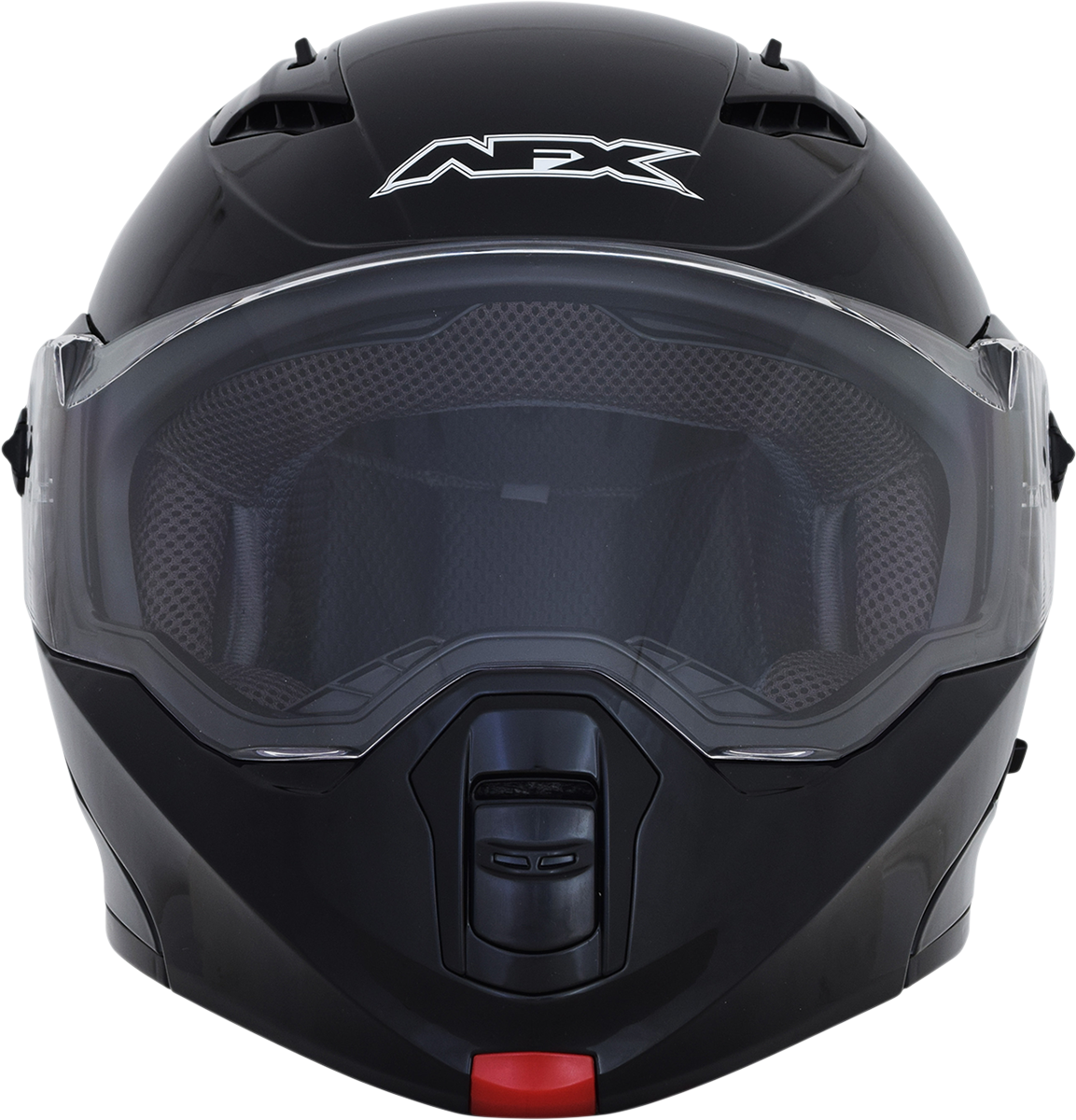 AFX FX-111 Motorcycle Helmet - Gloss Black - Medium 0100-1785