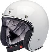 BILTWELL Bonanza Motorcycle Helmet - Gloss White - XS 1001-164-201