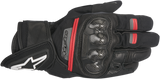 ALPINESTARS Rage Drystar® Gloves - Black/Red - 3XL 3526817-13-3X