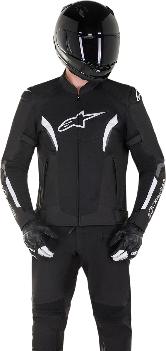 ALPINESTARS AST Air v2 Jacket - Black/White - Medium 3306121-12-M