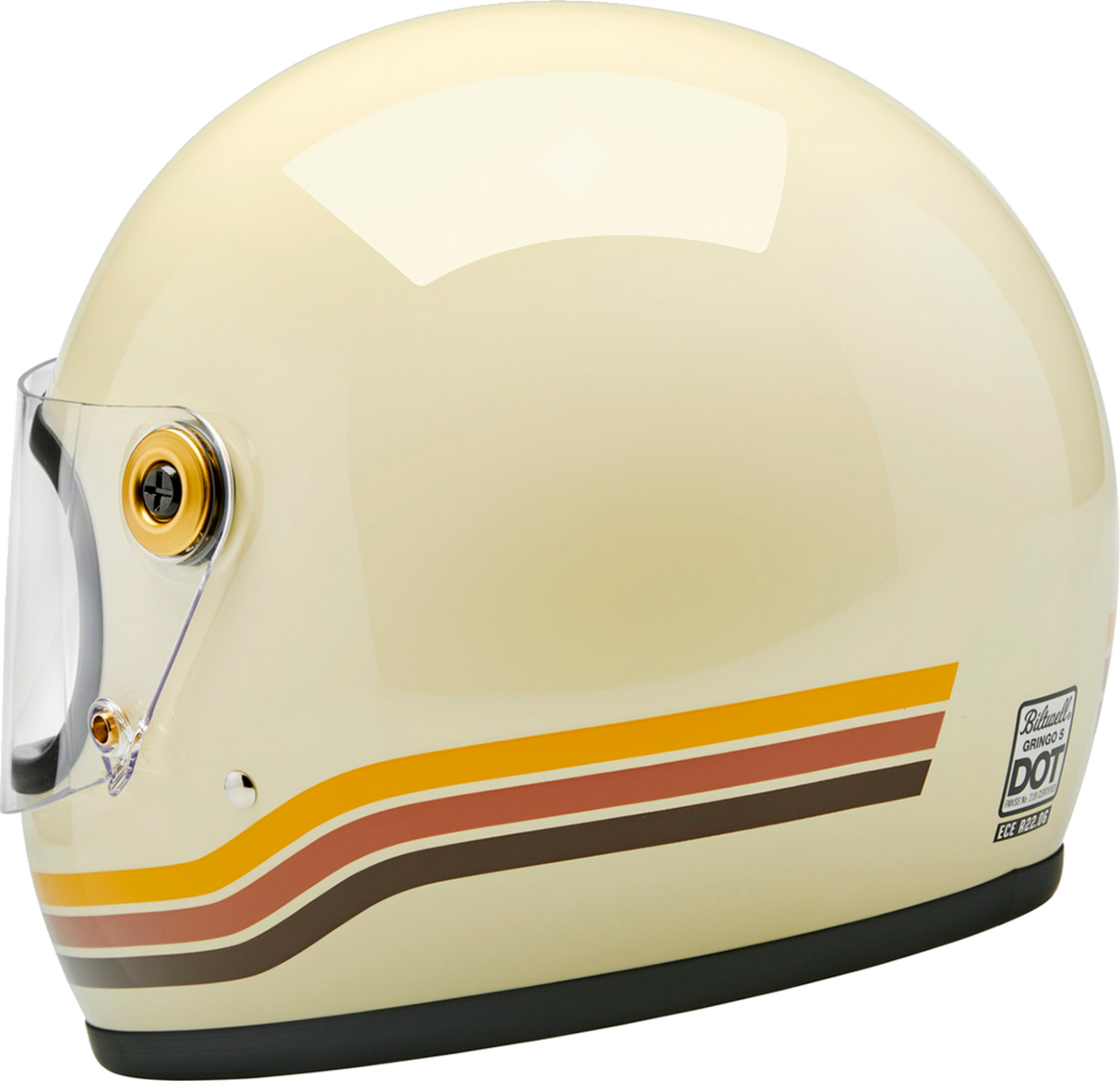 BILTWELL Gringo S Motorcycle Helmet - Gloss Desert Spectrum - XS 1003-560-501