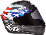 6D ATS-1R Motorcycle Helmet - Patriot - Red/White/Blue - Small 30-0695