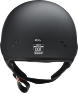 Z1R Vagrant NC Motorcycle Helmet - Flat Black - XS 0103-1372